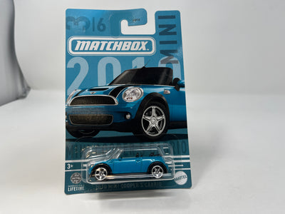 2010 Mini Cooper S Cabrio * Blue * Matchbox Mini Series