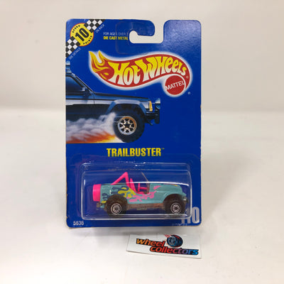 Trailbuster Jeep #110 * Hot Wheels Blue Card