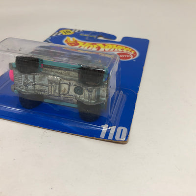 Trailbuster Jeep #110 * Hot Wheels Blue Card