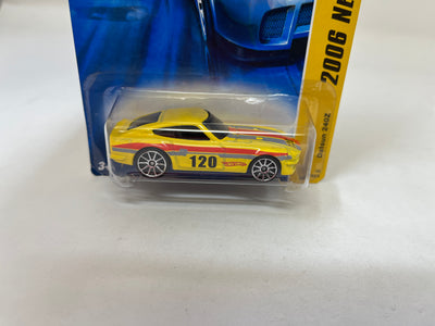Datsun 240Z #36 * Yellow w/ 10sp Rims * 2006 Hot Wheels