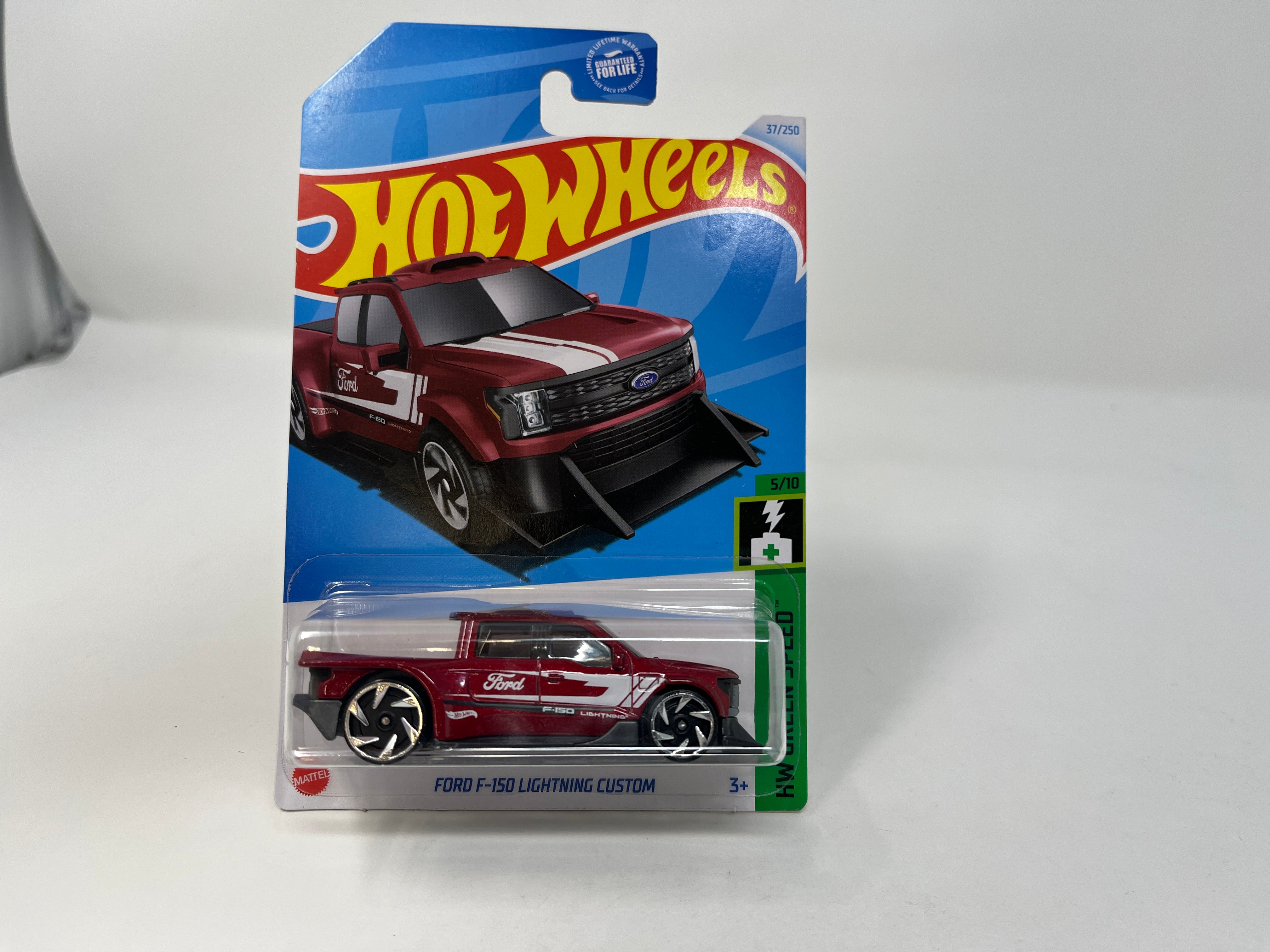 Ford F-150 Lightning Custom #37 * Red * 2024 Hot Wheels Basic ...