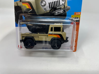 '57 Jeep FC #68 * Tan * 2024 Hot Wheels