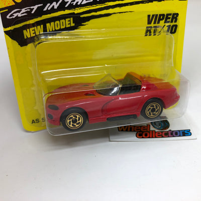 Viper RT/10 #10 * Red w/ Gold Rims * Matchbox Super Fast