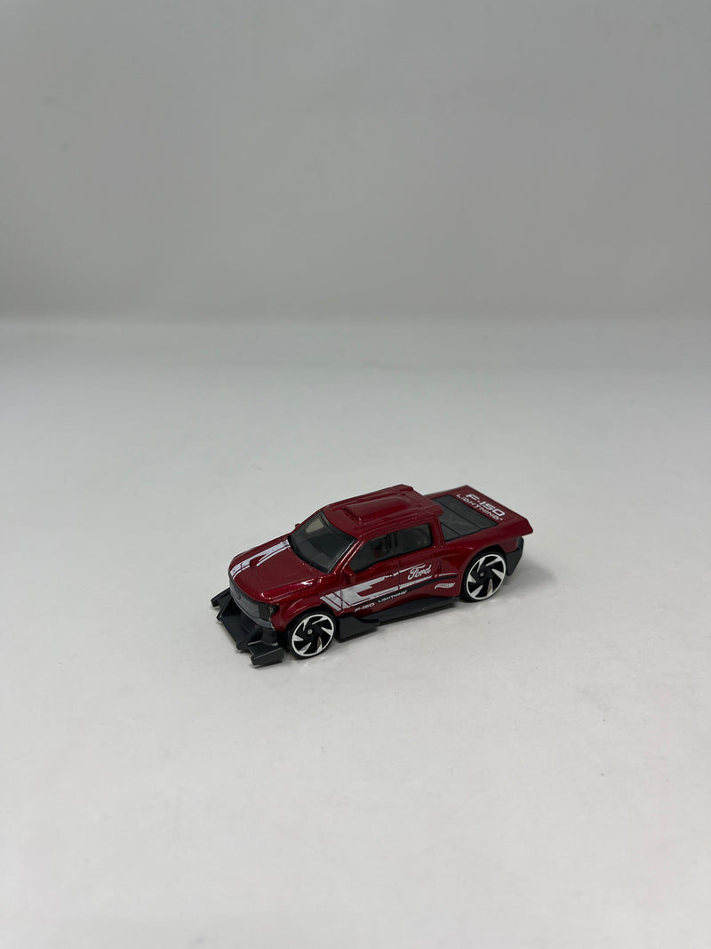 Ford F-150 Lightning * RED * Hot Wheels 1:64 scale Loose Diecast model