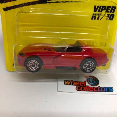 Viper RT/10 #10 * Red w/ Silver Rims * Matchbox Super Fast