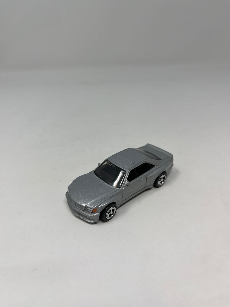 1989 Merceds-Benz 560 SEC AMG * Silver * Hot Wheels 1:64 scale Loose Diecast model