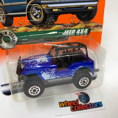 Jeep 4x4 #52 * Blue * Matchbox Super Fast