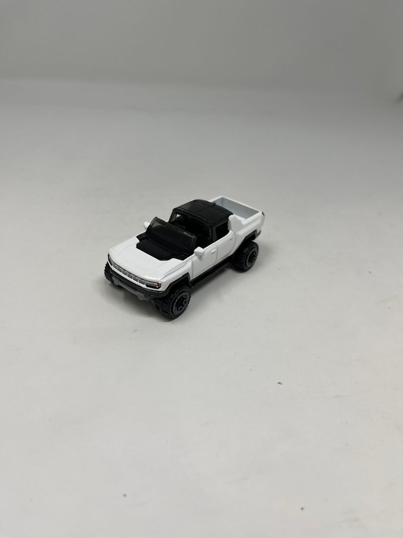 GMC Hummer EV * WHITE * Hot Wheels 1:64 scale Loose Diecast model