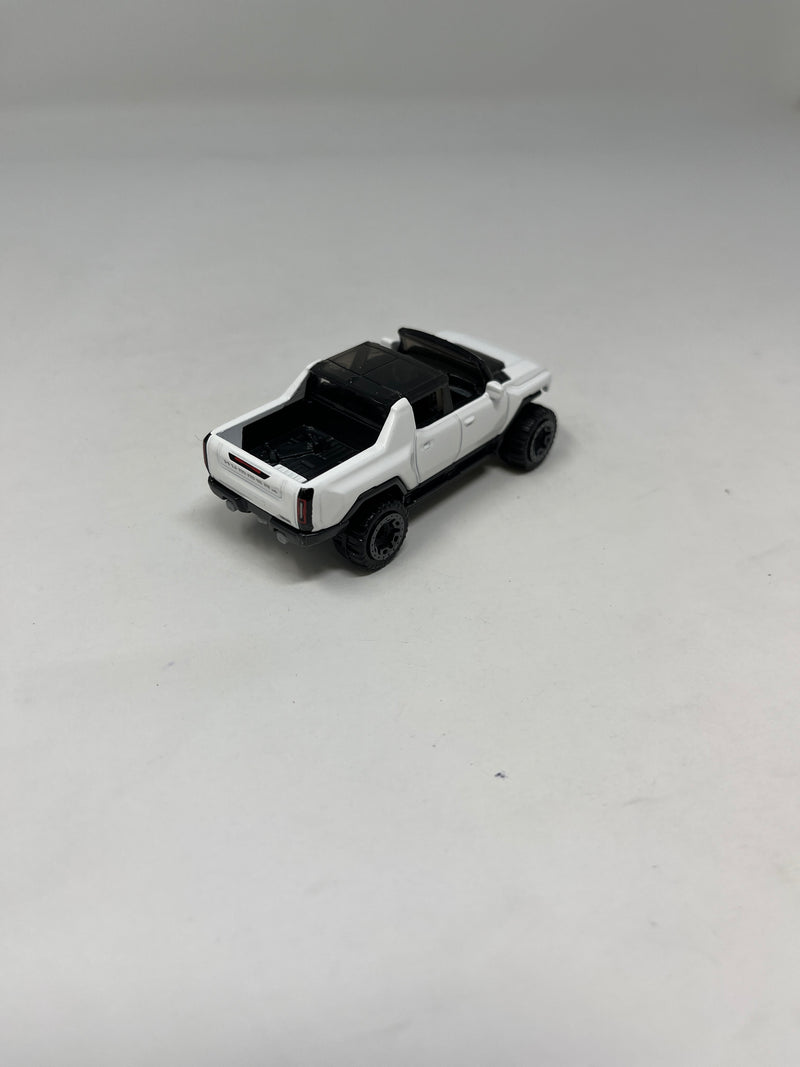 GMC Hummer EV * WHITE * Hot Wheels 1:64 scale Loose Diecast model