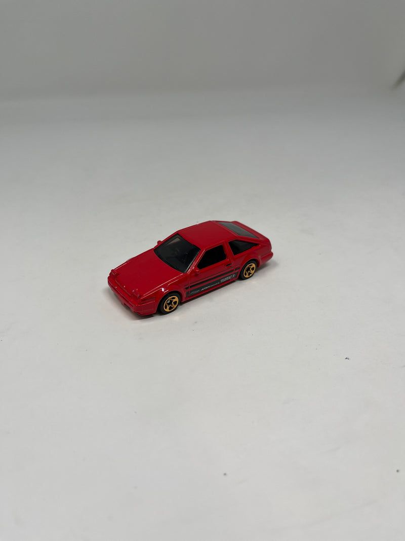 Toyota AE86 Sprinter Trueno * RED * Hot Wheels 1:64 scale Loose Diecast model