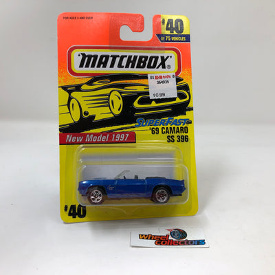 '69 Camaro SS 396 #40 * Matchbox Superfast