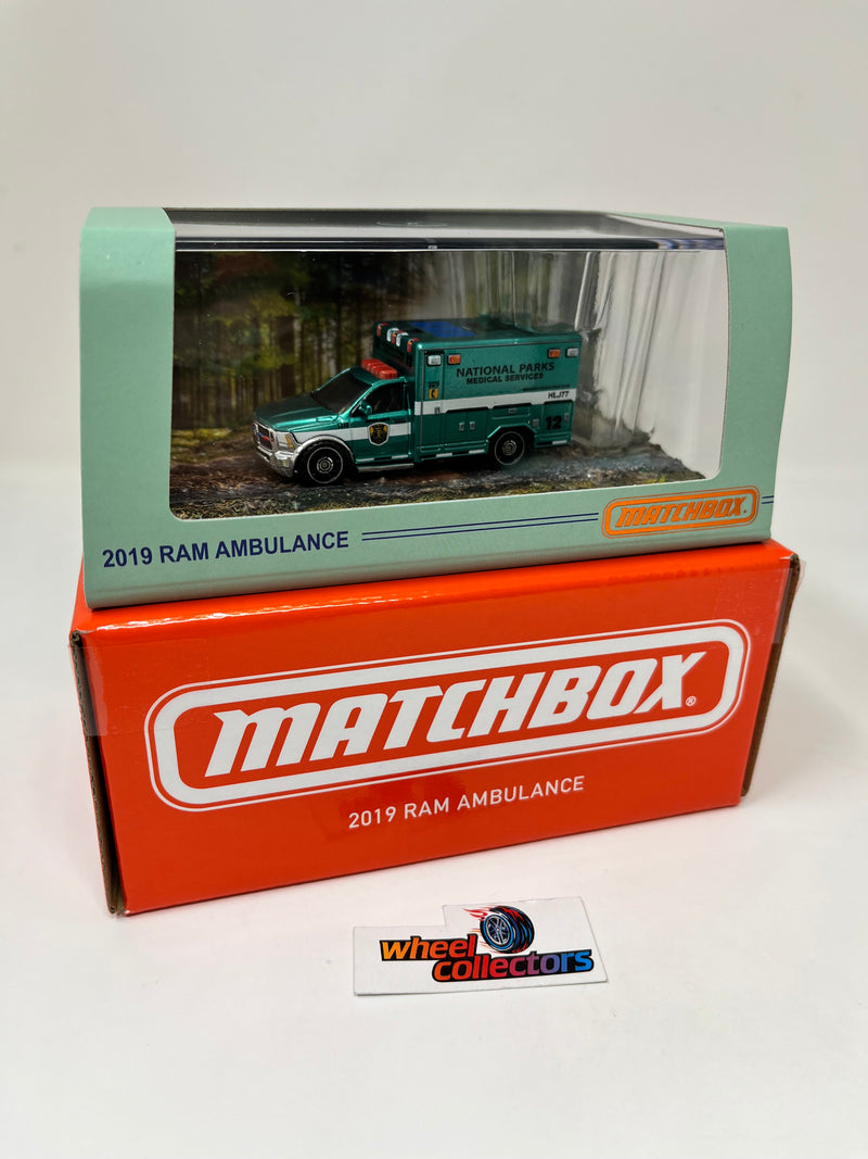 2019 RAM Ambulance National Parks * 2023 Matchbox Collection