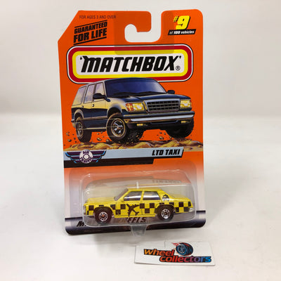 LTD Taxi #9 * Matchbox Basic Mainline Series