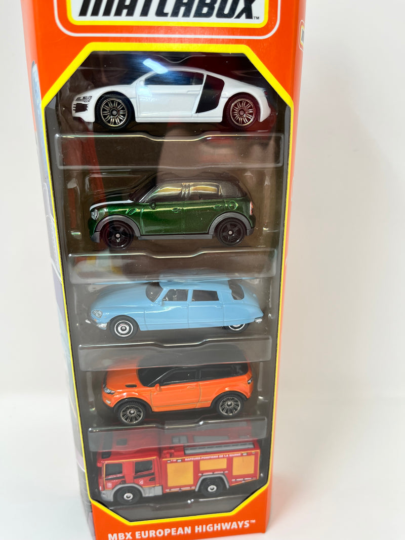 European Highways II 5-Pack * 2023 Matchbox 70th Annivsary 5-Pack Case P