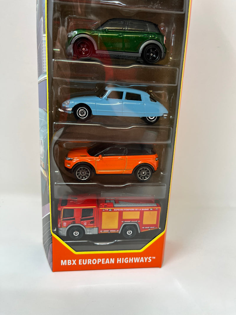 European Highways II 5-Pack * 2023 Matchbox 70th Annivsary 5-Pack Case P