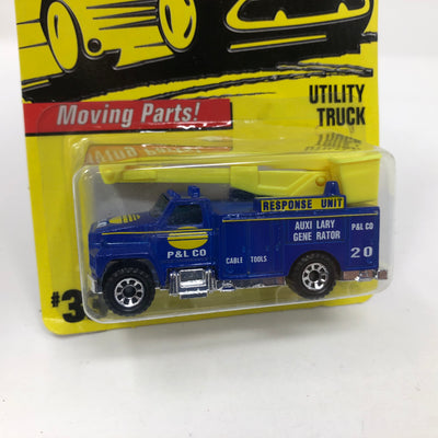 Utility Truck #33 * Blue * Matchbox Basic series