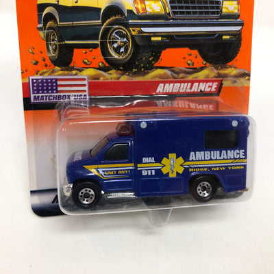 Ambulance #5 * Matchbox Basic series