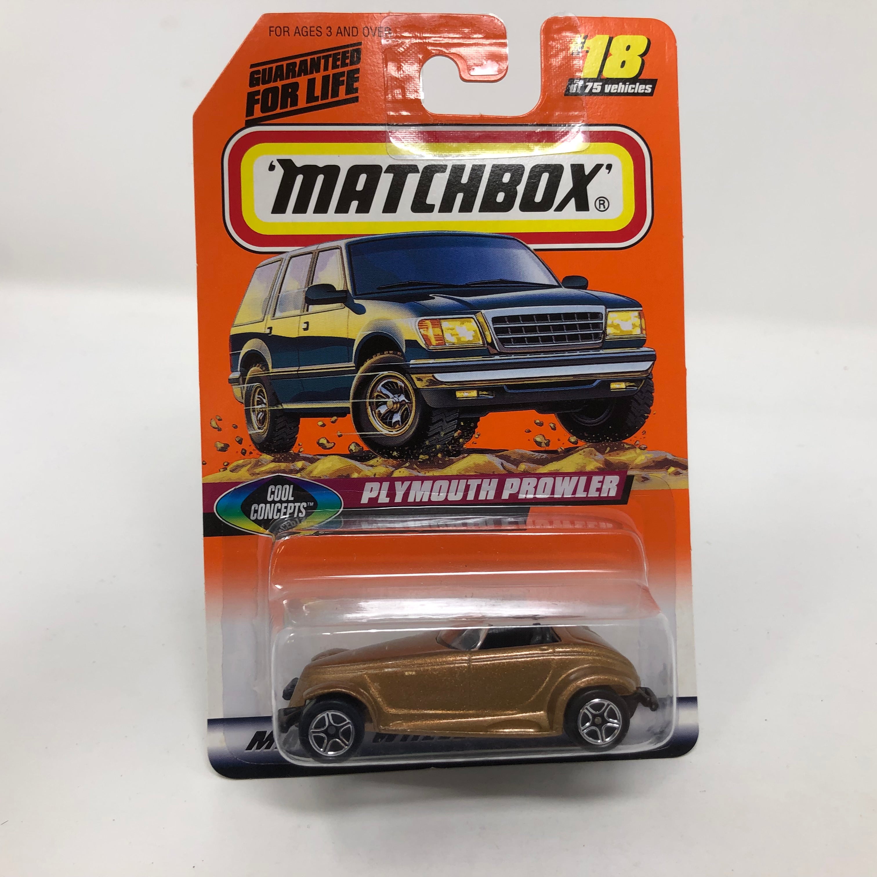 Plymouth Prowler #18 * Matchbox Basic series – Wheelcollectors