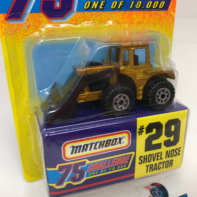 Shovel Nose tractor #29 * 1997 Matchbox 75 Challenge