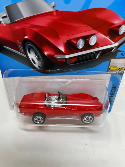 '72 Stingray Convertible #47 * RED * 2024 Hot Wheels