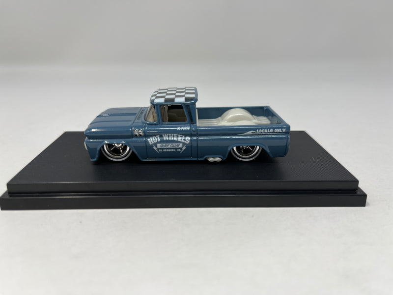 1962 Chevy Pickup Truck Surf Club * Hot Wheels 1:64 scale Custom Build w/ Rubber Tires