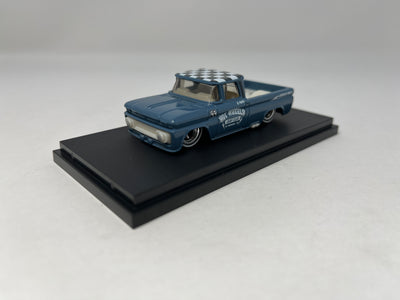 1962 Chevy Pickup Truck Surf Club * Hot Wheels 1:64 scale Custom Build w/ Rubber Tires