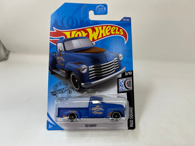 '52 Chevy #201 * Blue * 2020 Hot Wheels