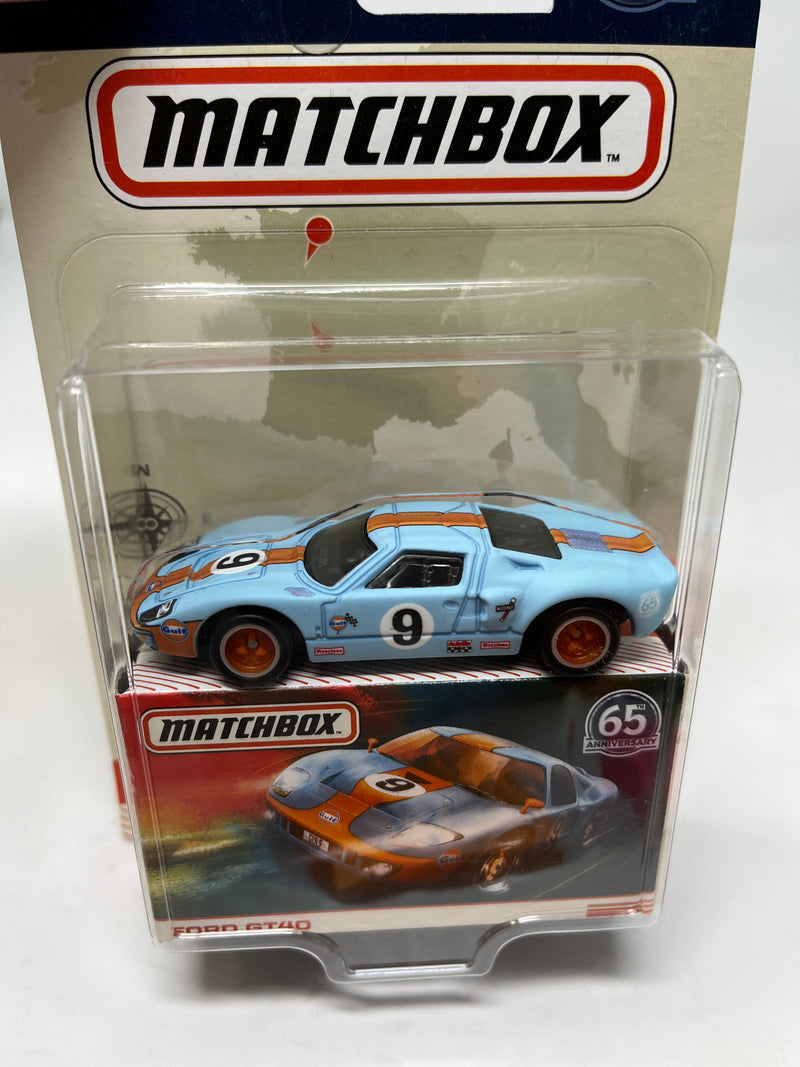 Ford GT40 * Gulf * Matchbox Globe Travelers