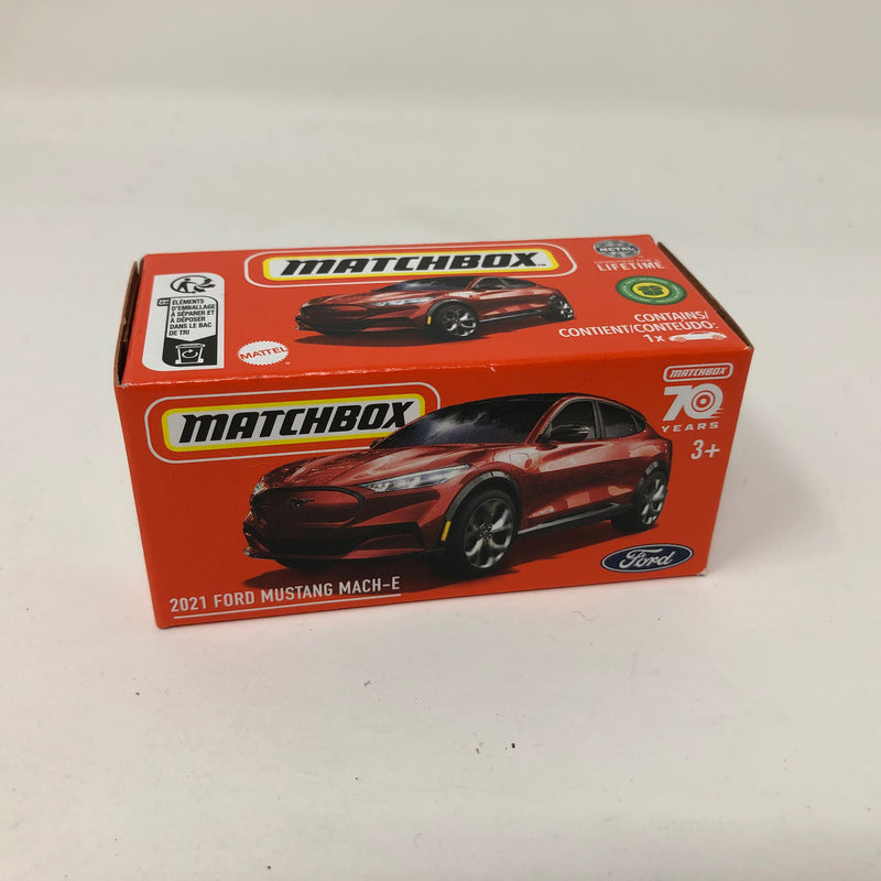 2021 Ford Mustang Mach-E * 2023 Matchbox Power Grabs Series Case J