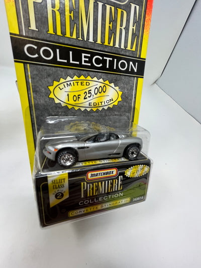 Chevy Corvette Stingray III * Silver * Matchbox Premiere Collection