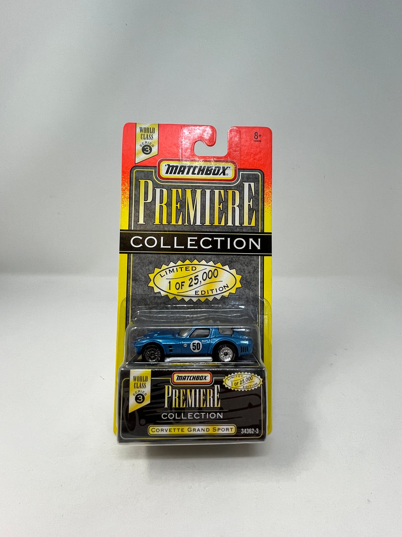 Chevy Corvette Grand Sport * Blue * Matchbox Premiere Collection