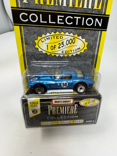 Chevy Corvette Grand Sport * Blue * Matchbox Premiere Collection