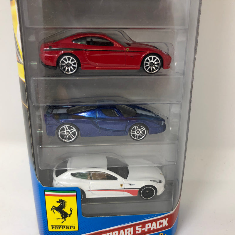 Ferrari 5-Pack * Hot Wheels 5 Pack 1:64 Scale Diecast