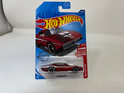 Custom Otto #173 * Red Edition Target * 2020 Hot Wheels