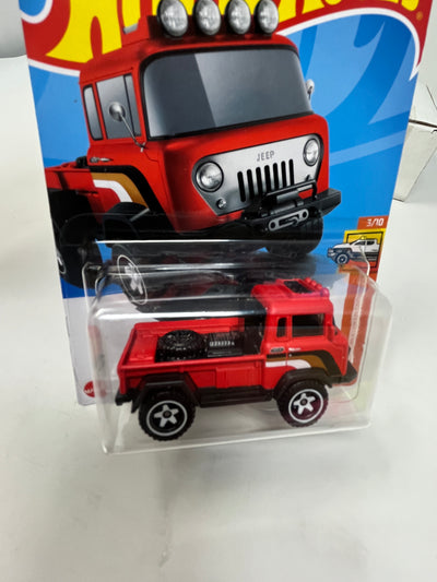 '57 Jeep FC #68 * RED * 2024 Hot Wheels