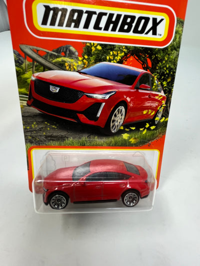 2021 Cadillac CT5-V #72 * Red * Matchbox Basic Series