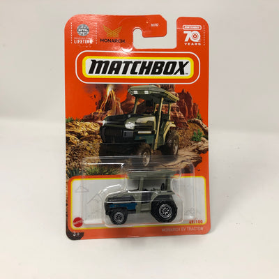 Monarch EV Tractor #69 * 2023 Matchbox Case W