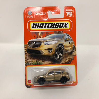 Mazda CX-5 #51 * Gold * 2023 Matchbox Case W