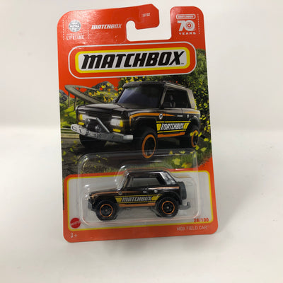 MBX Field Car #28 * Black * 2023 Matchbox Case W