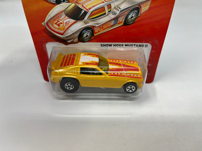 Show Hoss Mustang II * Yellow  * Hot Wheels The Hot Ones