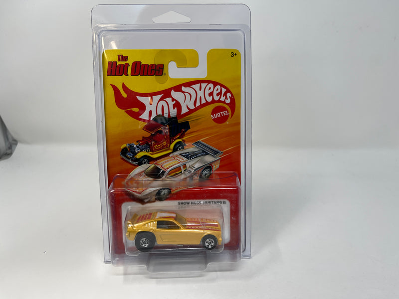 Show Hoss Mustang II * Yellow  * Hot Wheels The Hot Ones