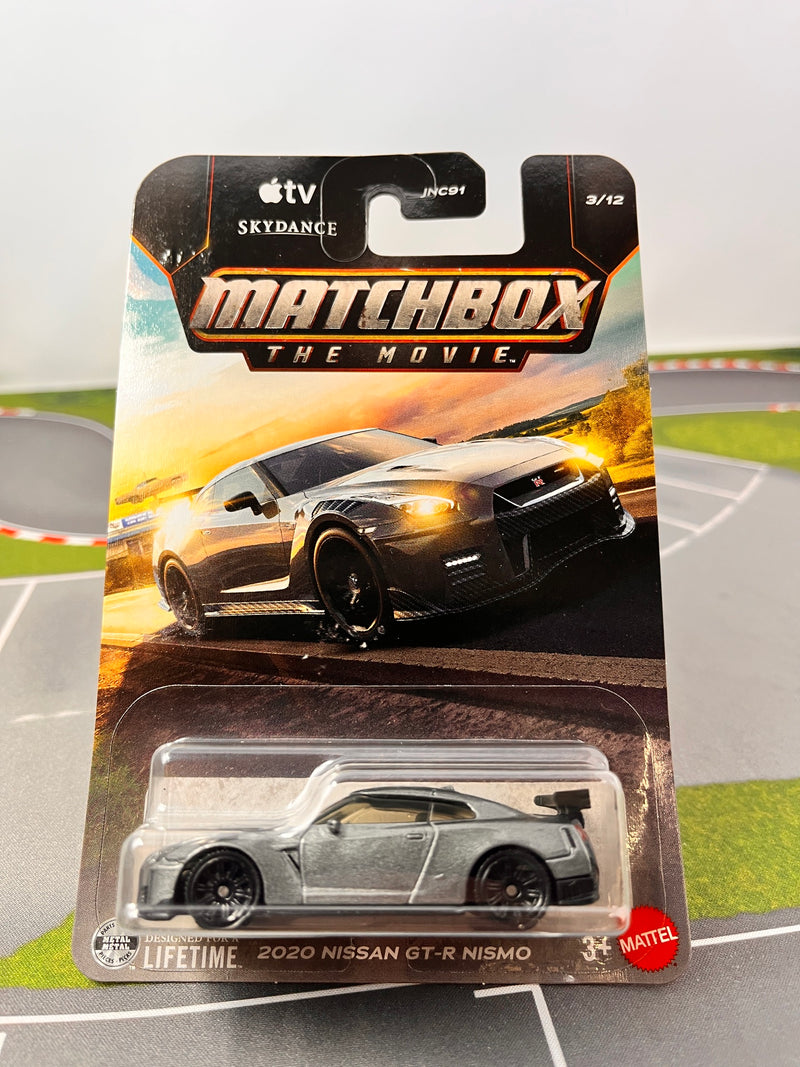 2020 Nissan GT-R Nismo 3/12 * 2026 Matchbox Mainline The Movie