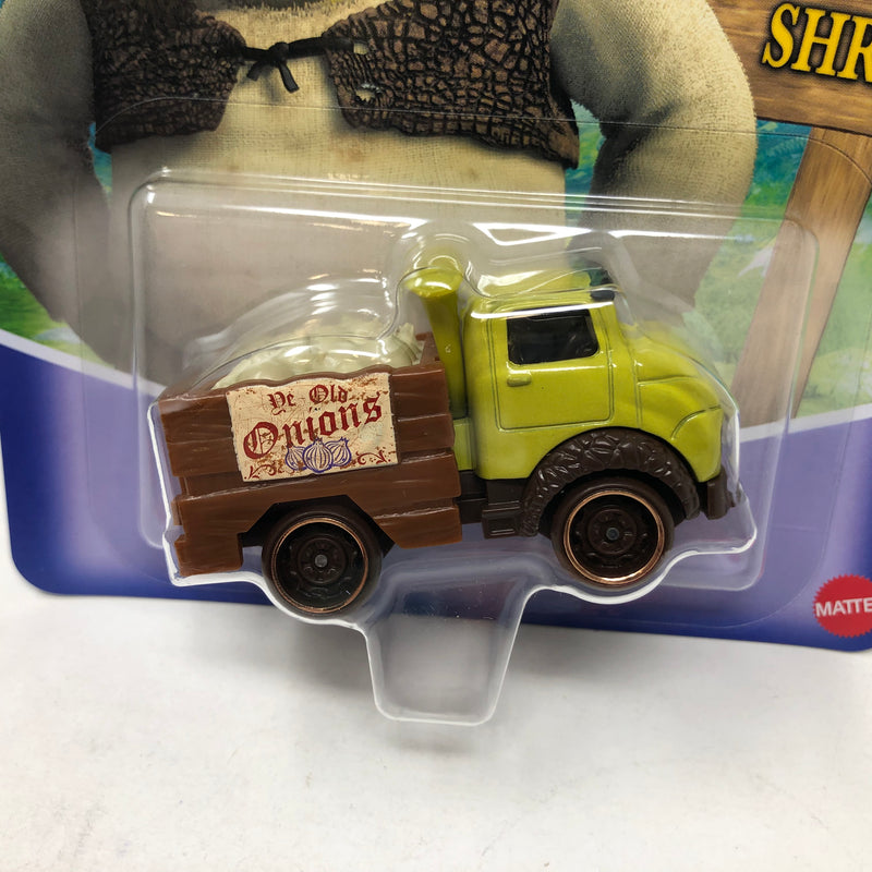 Shrek Dream Works * NEW!! 2023 Hot Wheels Character Cars Case M