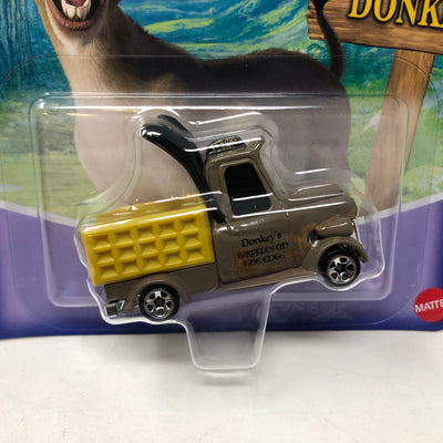 Donkey * Dream Works * NEW!! Shrek 2023 Hot Wheels Character Cars Case M
