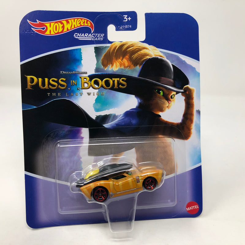 Puss in Boots The Last Wish * NEW!! 2023 Hot Wheels Character Cars
