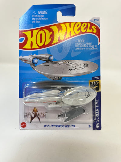 USS Enterprise NCC-1701 #4 Star Trek * 2024 Hot Wheels Basic Case A