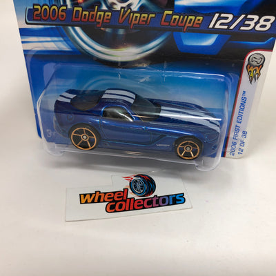 2006 Dodge Viper Coupe * Blue w/ FTE Rims * 2006 Hot Wheels