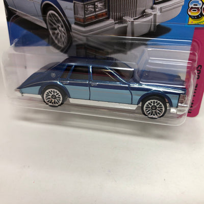 '82 Cadillac Seville #75 * Blue * 2023 Hot Wheels Short Card Case P