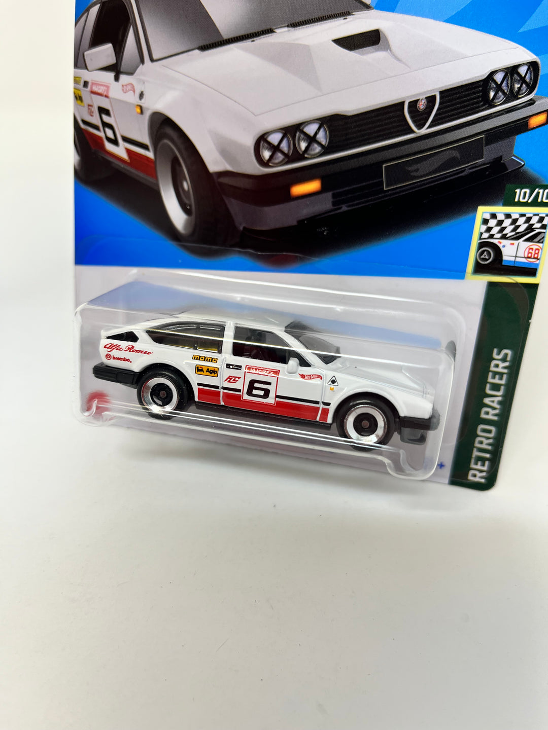 Alfa Romeo GTV6 3.0 #185 * White * 2024 Hot Wheels Basic