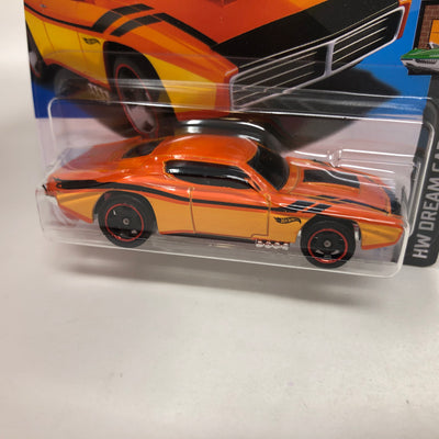 Custom Otto #6 * Orange * 2024 Hot Wheels Basic Short Card Case A